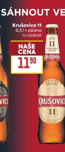 Krušovice 11 0,5l