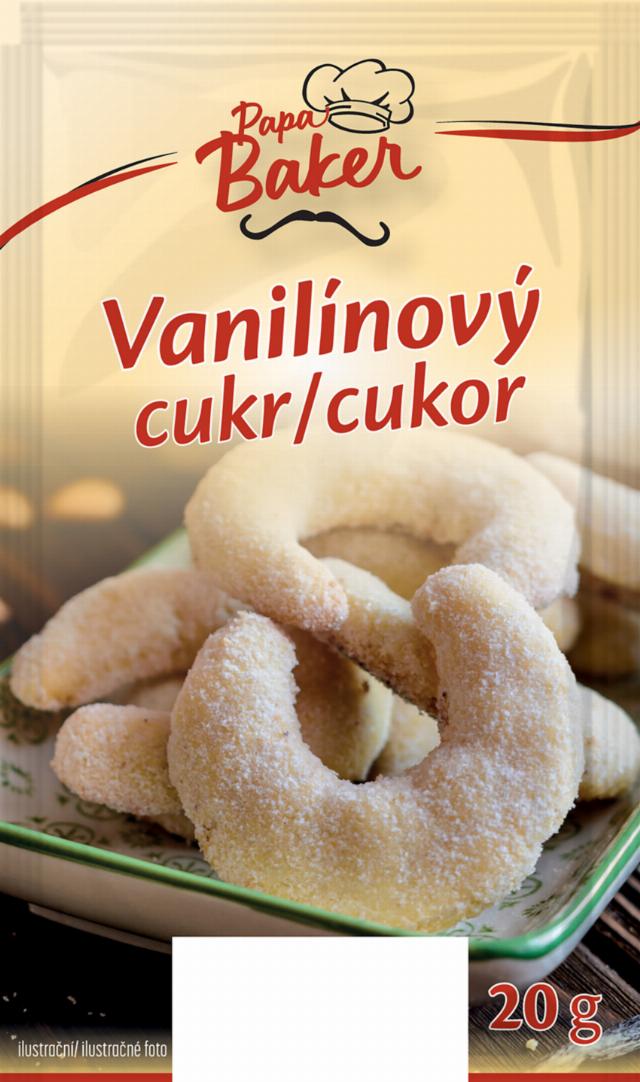 Papa Baker Vanilínový/Skořicový cukr