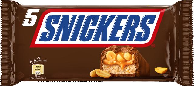 Snickers Čokoládové tyčinky