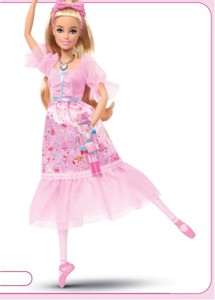 Barbie Louskáček panenka Malibu