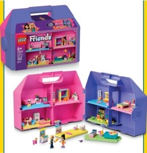 LEGO Friends 42697 Kreativní kufřík a domek pro panenky