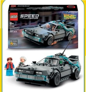 LEGO Speed Champions 77256 Stroj času z filmu Návrat do budoucnosti