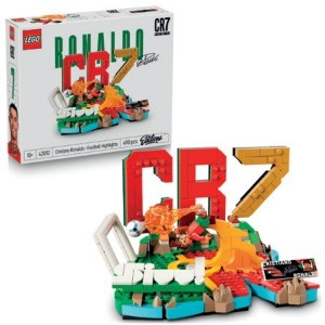 LEGO Editions 43012 Cristiano Ronaldo – Hvězdné momenty fotbalu