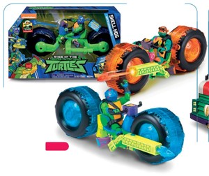 Želvy Ninja motorka s figurkou