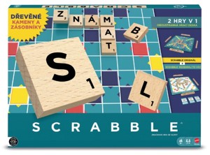 Scrabble - dřevěná edice