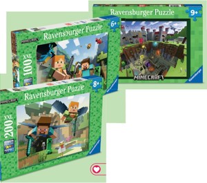 Puzzle Minecraft - 200 dílků