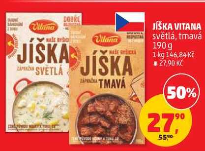 JÍŠKA VITANA, tmavá, 190 g  