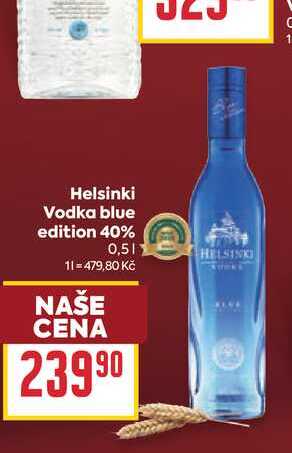 Helsinki Vodka blue edition 40% 0,5l