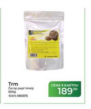 Trm Černý pepř mletý 500g