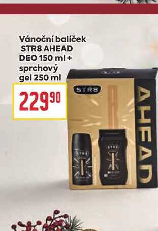 Vánoční balíček STR8 AHEAD DEO 150 ml + sprchový gel 250 ml
