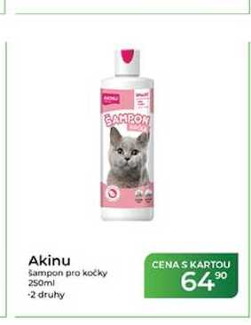 Akinu šampon pro kočky 250ml