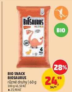 BIOSAURUS různé druhy, 60 g  