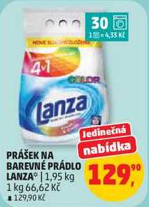 PRÁŠEK NA BAREVNÉ PRÁDLO, 1 kg