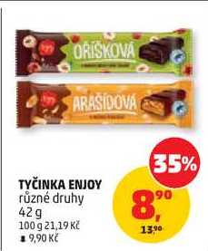 TYČINKA ENJOY různé druhy, 42g  
