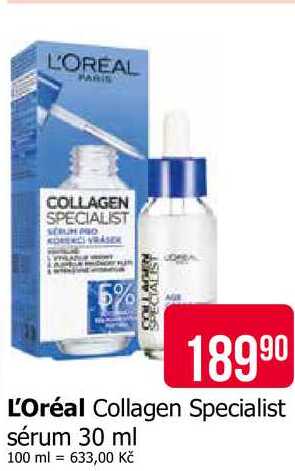 L'Oréal Collagen Specialist sérum 30 ml 