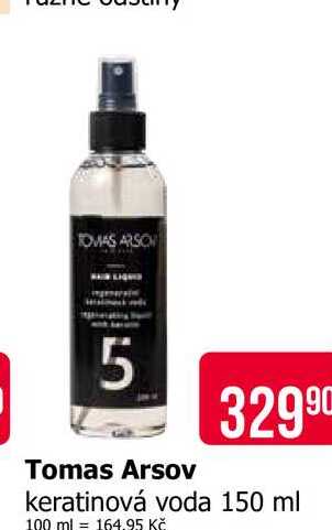 Tomas Arsov keratinová voda 150 ml