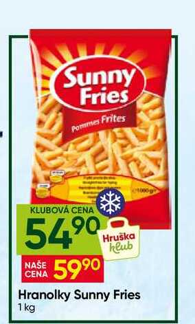 Hranolky Sunny Fries 1 kg