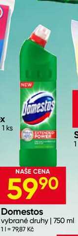 Domestos vybrané druhy 750 ml