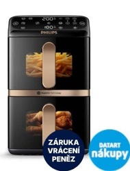 Fritéza horkovzdušná Philips 4000 Series NA462/70 černá