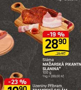 MAĎARSKÁ PIKANTNÍ SLANINA* 100 g