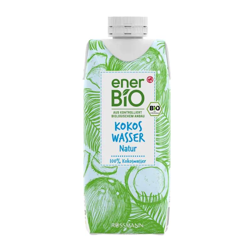 enerBiO Kokosová voda Natur, 330 ml