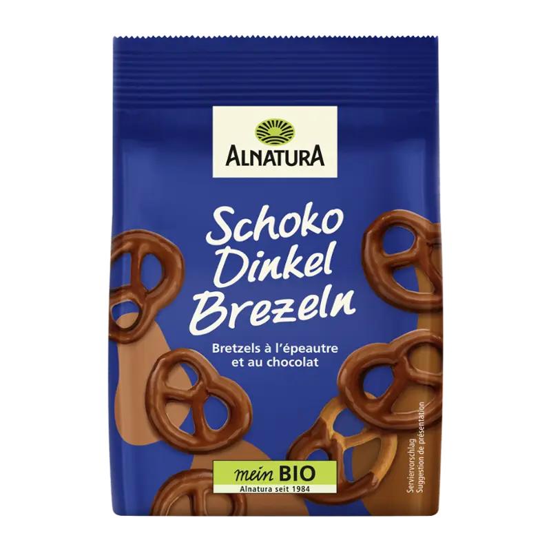 Alnatura BIO Špaldové preclíky v čokoládě, 100 g