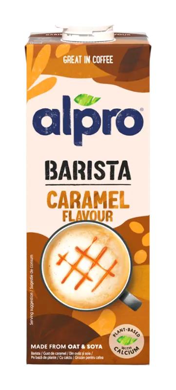 Alpro Ovesno-sójový nápoj Barista s karamelovou příchutí, 750 ml