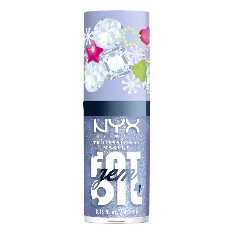 NYX Professional Makeup Lesk na rty Fat Oil Gem Xmas, 1 ks