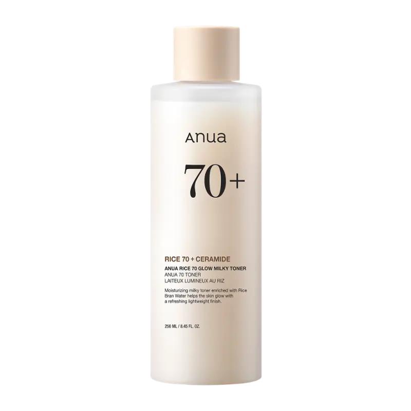 Anua Mléčný toner Rice 70 Glow, 250 ml