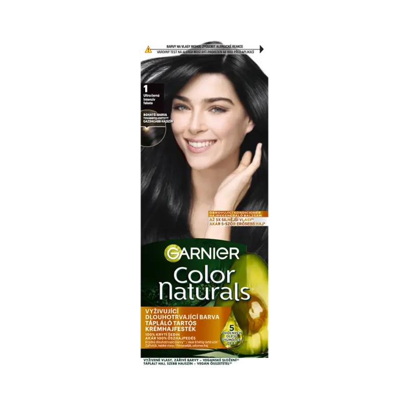 Garnier Barva na vlasy Color Naturals 1 ultra černá, 1 ks