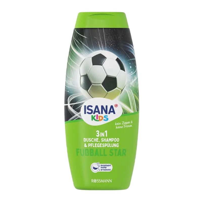 ISANA Kids Sprchový gel 3v1 Football Star, 300 ml