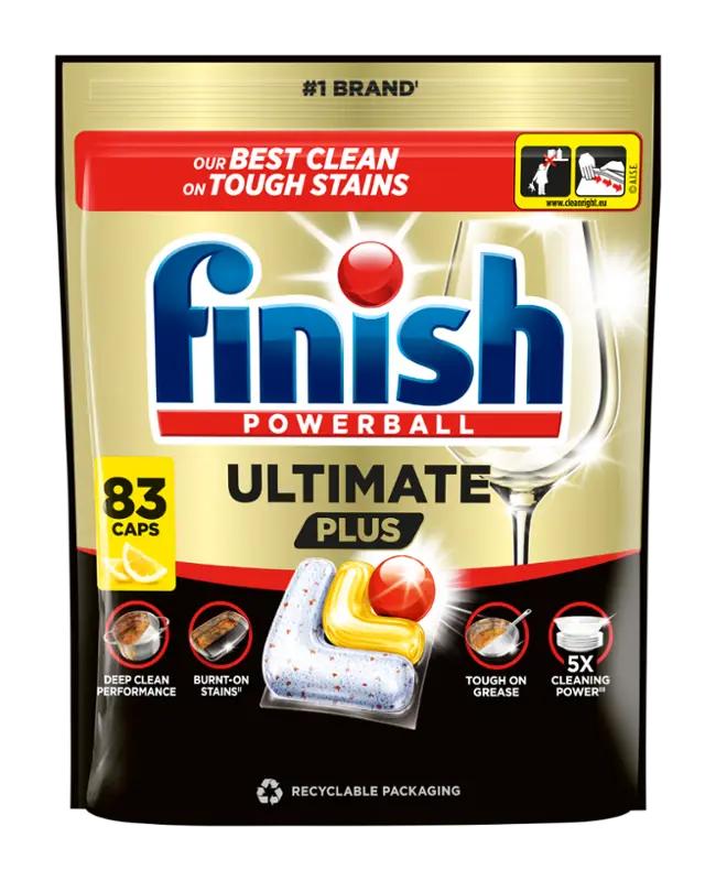 Finish Tablety do myčky Ultimate Plus Lemon, 83 ks
