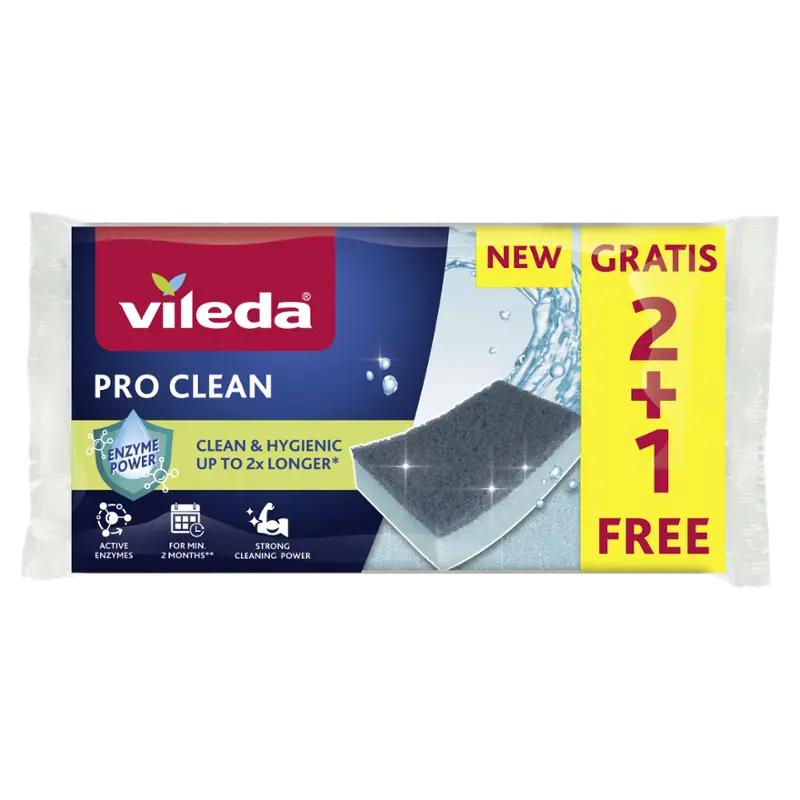 Vileda Houbička Pro Clean 2+1, 3 ks
