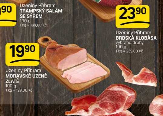 MORAVSKÉ UZENÉ ZLATÉ 100 g