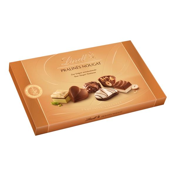Lindt bonboniéra pralinky nugátové