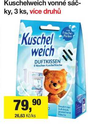 Kuschelweich vonné sáčky, 3 ks