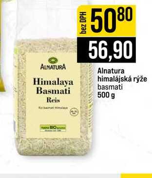 Alnatura himalájská rýže basmati 500 g