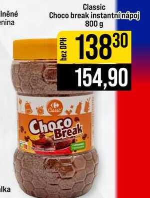 Classic Choco break instantní nápoj 800 g 