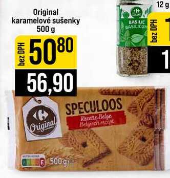Original karamelové sušenky 500 g 