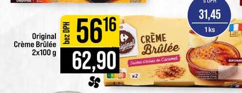 Original Crème Brûlée 2x100 g