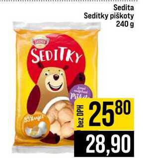 Sedita Seditky piškoty 240 g