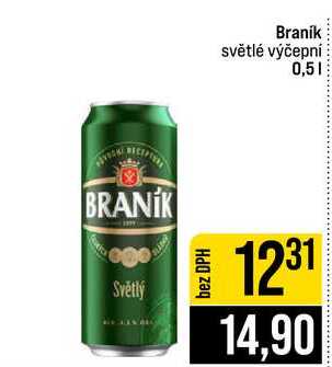 Branik světlé výčepní 0,5l