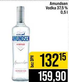 Amundsen Vodka 37,5% 0,5l