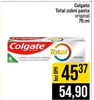 Colgate Total zubní pasta original 75 ml