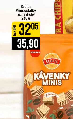 Sedita Minis oplatky různé druhy 240 g
