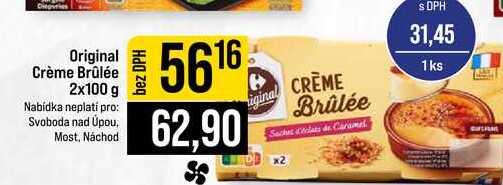 Original Crème Brûlée 2x100 g 