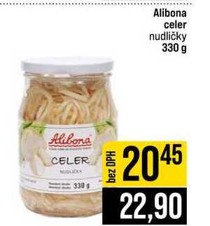 Alibona celer nudličky 330 g