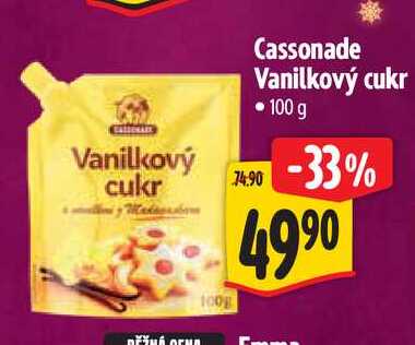 Cassonade Vanilkový cukr 100 g