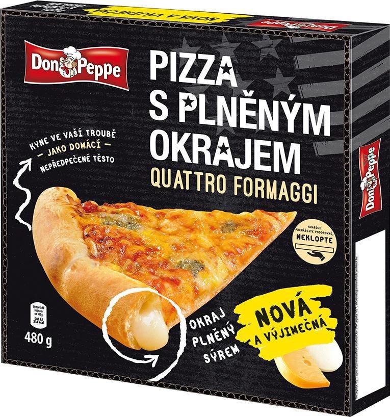 Don Peppe Pizza s plněným okrajem, 480 g