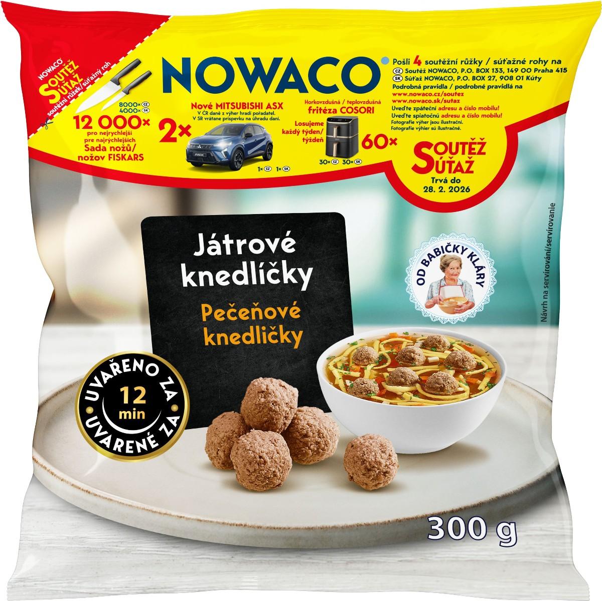Nowaco Játrové knedlíčky, 300 g